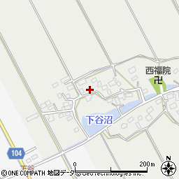 千葉県匝瑳市上谷中983周辺の地図