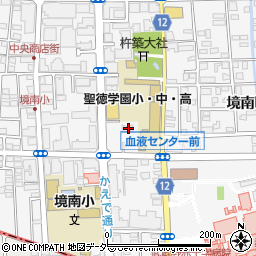 東京都武蔵野市境南町2丁目11-17周辺の地図