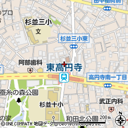 グラン パ 東高円寺店周辺の地図
