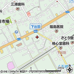 千葉県匝瑳市八日市場イ284周辺の地図