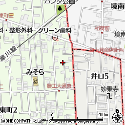 東京都小金井市東町2丁目24周辺の地図