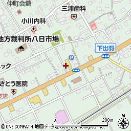 千葉県匝瑳市八日市場イ353周辺の地図