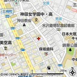 東京都千代田区神田神保町1丁目50周辺の地図