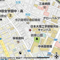 東京都千代田区神田猿楽町1丁目周辺の地図