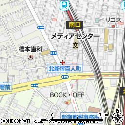 東京都新宿区百人町1丁目23-1周辺の地図