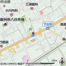 千葉県匝瑳市八日市場イ361-3周辺の地図