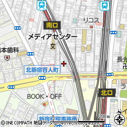 日本電子専門学校３号館周辺の地図