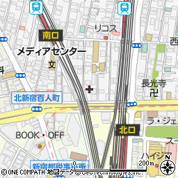 東京都新宿区百人町1丁目13-5周辺の地図
