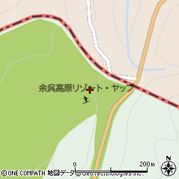余呉高原リゾート・ヤップ周辺の地図