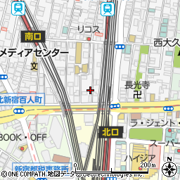 東京都新宿区百人町1丁目12-26周辺の地図