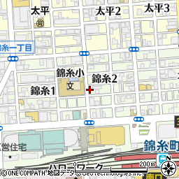 和食×日本酒 藏・みそら屋 錦糸町周辺の地図