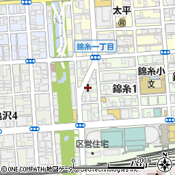 ダイアパレス錦糸町秋澤ビル周辺の地図