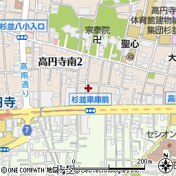 高円寺サンアイ周辺の地図