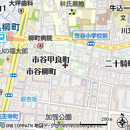 東京都新宿区市谷甲良町1周辺の地図