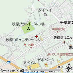 千葉県匝瑳市八日市場イ2646周辺の地図