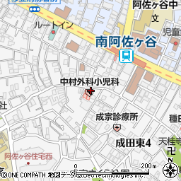中村外科小児科医院周辺の地図