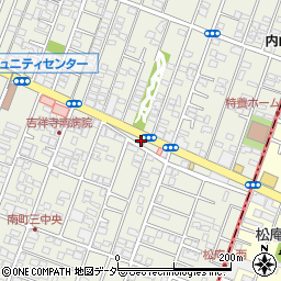 武蔵野警察署南町交番周辺の地図