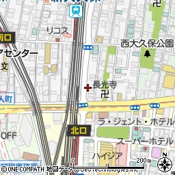 東京都新宿区百人町1丁目8-5周辺の地図