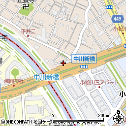 東京都江戸川区平井2丁目1-10周辺の地図