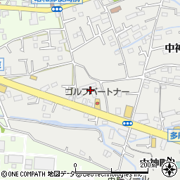 東京都昭島市中神町2丁目25周辺の地図