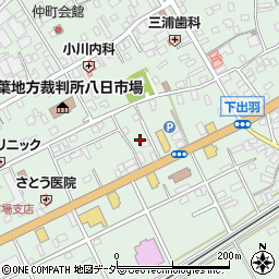 千葉県匝瑳市八日市場イ362周辺の地図