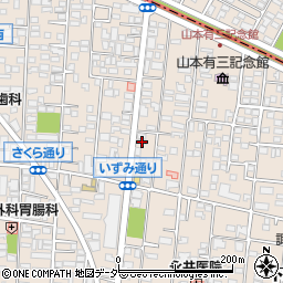 武蔵野テラス南棟周辺の地図