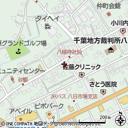 千葉県匝瑳市八日市場イ2731周辺の地図