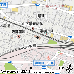 応援家族昭和記念公園周辺の地図