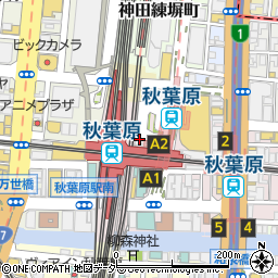 東京都千代田区神田花岡町51周辺の地図