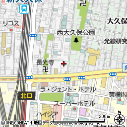 カンホドンチキン678 新宿店周辺の地図