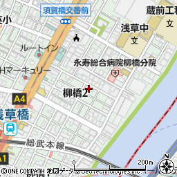 有沢製作所東京支店ビル周辺の地図