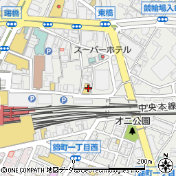 株式会社合人社計画研究所　立川営業所周辺の地図
