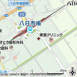 千葉県匝瑳市八日市場イ39周辺の地図