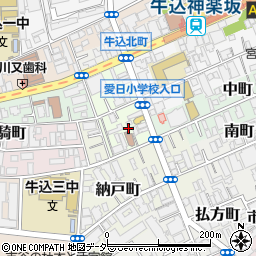 東京都新宿区細工町1周辺の地図