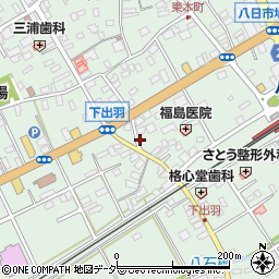 十三枚福島接骨院周辺の地図