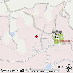 千葉県旭市上永井周辺の地図