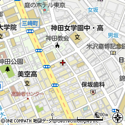 東京都千代田区神田神保町1丁目60周辺の地図