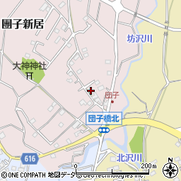 武川塗装所周辺の地図
