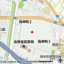 千葉県船橋市海神町周辺の地図