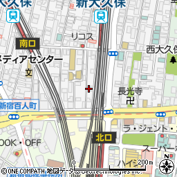 東京都新宿区百人町1丁目9-5周辺の地図