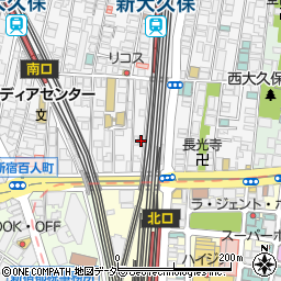東京都新宿区百人町1丁目9-20周辺の地図