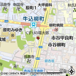 東京都新宿区市谷柳町37周辺の地図