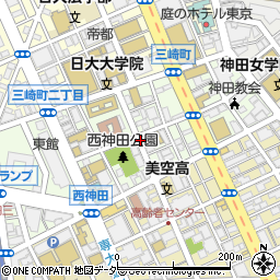 西神田２丁目パーキングメーター２周辺の地図