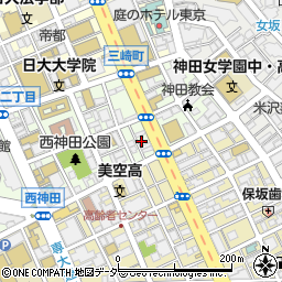 東京都千代田区西神田2丁目1周辺の地図