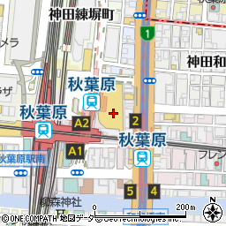 まぐろ人 ヨドバシAkiba店周辺の地図