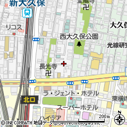 リープ新宿周辺の地図