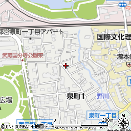 塚崎荘周辺の地図