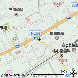 千葉県匝瑳市八日市場イ280周辺の地図