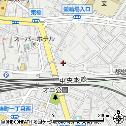 東京都立川市曙町3丁目2-8周辺の地図