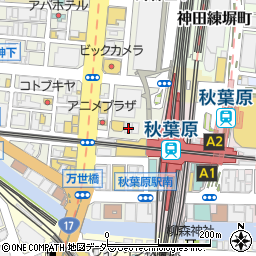 セブンイレブン秋葉原電気街口店周辺の地図